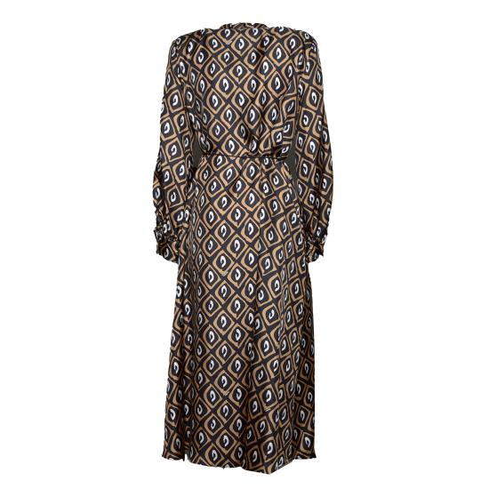 26SS 막스마라 미디 원피스 2611221122600 001 Nero cammello - MAX MARA