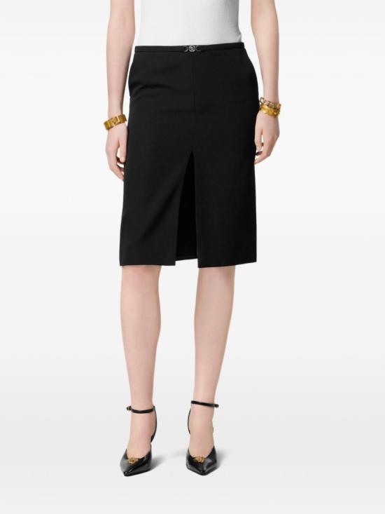 26SS 베르사체 숏 스커트 1022398 1A15974 1B000 Black - VERSACE