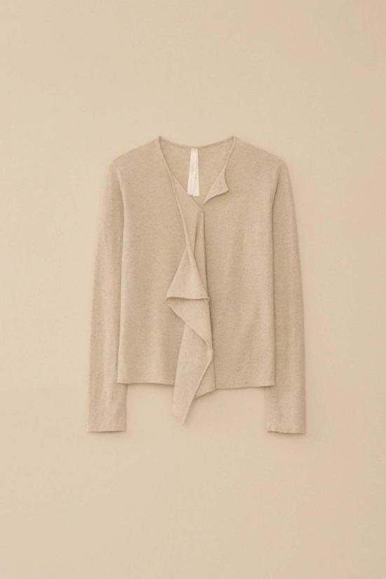  로렌 마누지안 가디건 로렌 마누기안 웨이브 카디건 - LAUREN MANOOGIAN