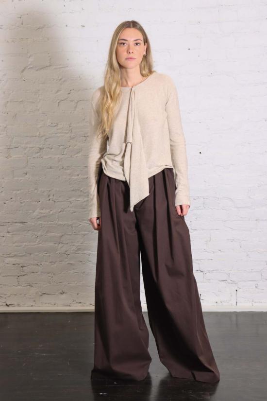  로렌 마누지안 가디건 로렌 마누기안 웨이브 카디건