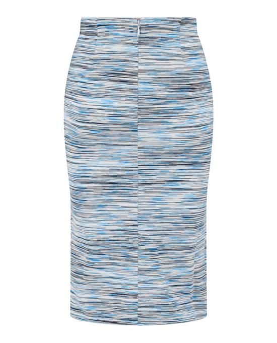 엠 미쏘니 미디 스커트 S23UH00 BJ00K3 SM9BU 90006 36 Blue - M MISSONI