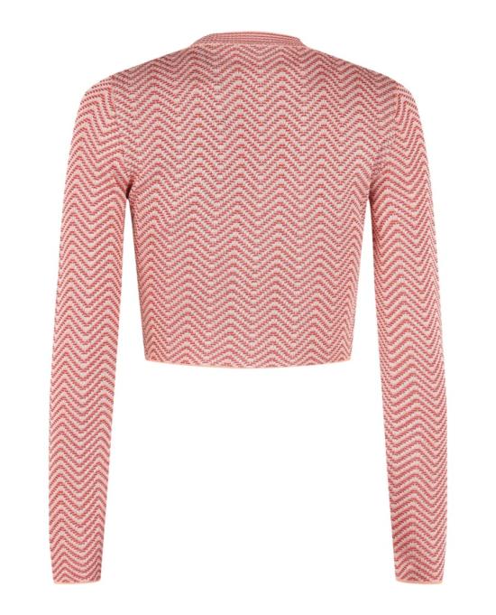  엠 미쏘니 니트웨어 S23UM0B BK043H S416O 60854 L Pink - M MISSONI