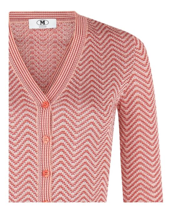  엠 미쏘니 가디건 S23UM0B BK043H S416O 60854 L Pink - M MISSONI