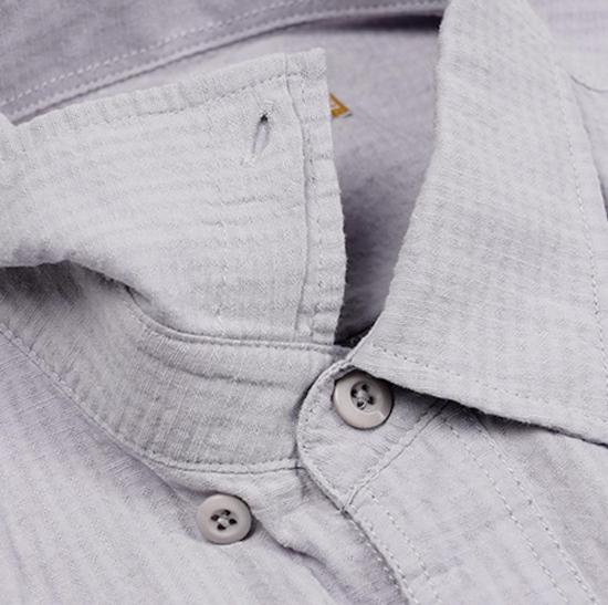  프리즘웍스 탑 Frizmworks Og Dobby Weave 시어서커 셔츠 - FRIZMWORKS