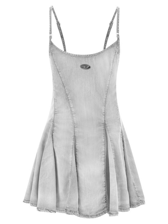  디젤 숏 원피스 드 스포키 S 드레스 그레이 - DIESEL
