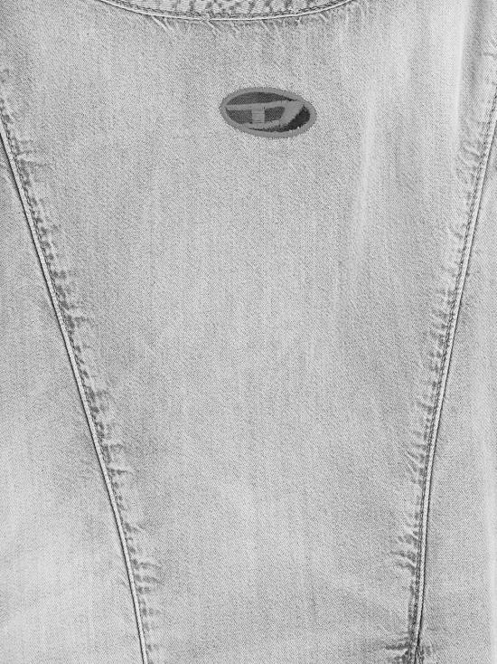  디젤 숏 원피스 드 스포키 S 드레스 그레이 - DIESEL