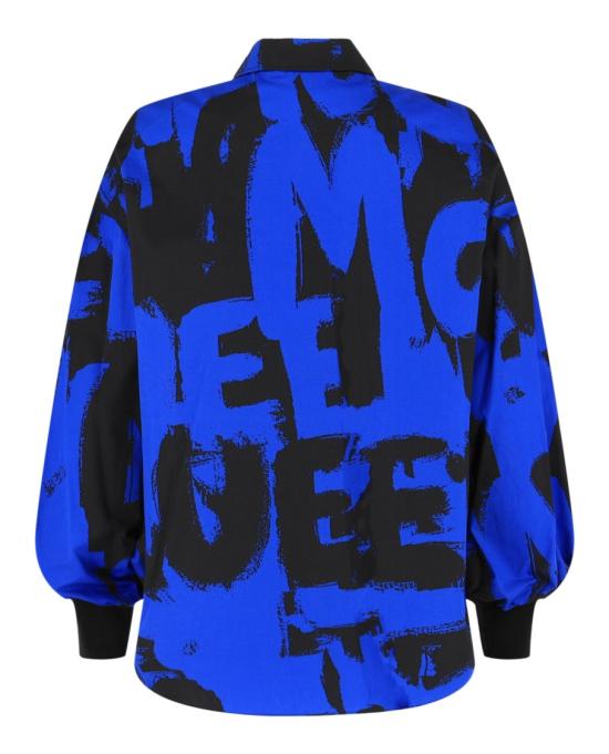  알렉산더 맥퀸 블라우스 661587 QCAFL 4148 40895 36 Blue - ALEXANDER MCQUEEN