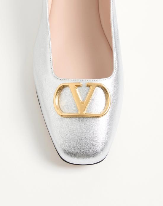 26SS 발렌티노 가라바니 플랫 슈즈 8W0S0PI8YFLS13 Silver - VALENTINO GARAVANI