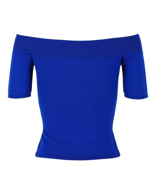  알렉산더 맥퀸 반팔 티셔츠 669510 Q1AV4 4144 40007 L Blue - ALEXANDER MCQUEEN