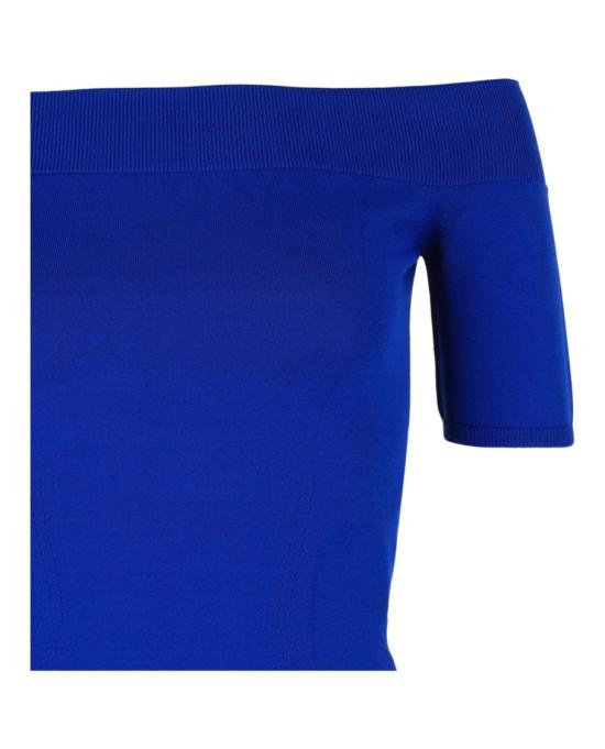  알렉산더 맥퀸 탑 669510 Q1AV4 4144 40007 L Blue - ALEXANDER MCQUEEN