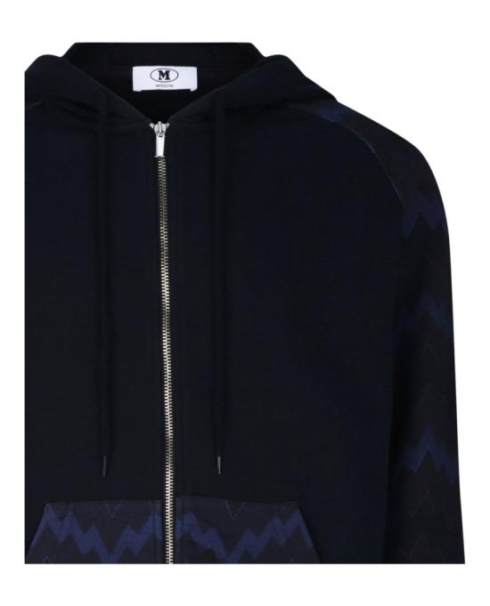  엠 미쏘니 집업 니트 S24UW01 BJ00OB S72L4 40883 L Black - M MISSONI
