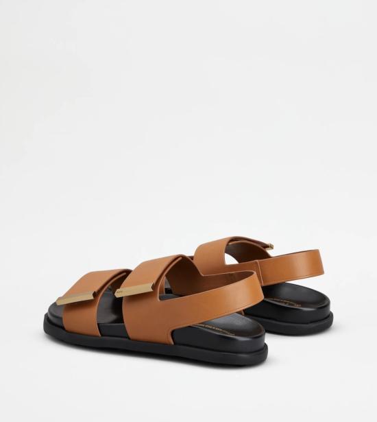 26SS 토즈 샌들 XXW68K0JE60N6M9999 Brown - TODS