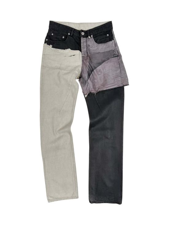  릭 오웬스 데님 팬츠 포그 데님