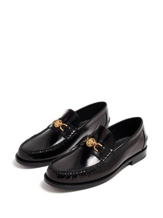 26SS 베르사체 로퍼 1013592 1A09912 1B00V Black - VERSACE