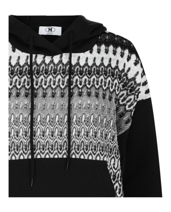  엠 미쏘니 반팔 티셔츠 S23UW01 BJ00MK S91MI 00006 S Black - M MISSONI