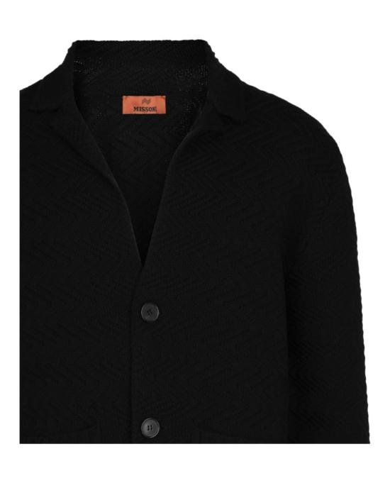  엠 미쏘니 자켓 S24UF03 BK01DE S91QT 00002 L Black - M MISSONI