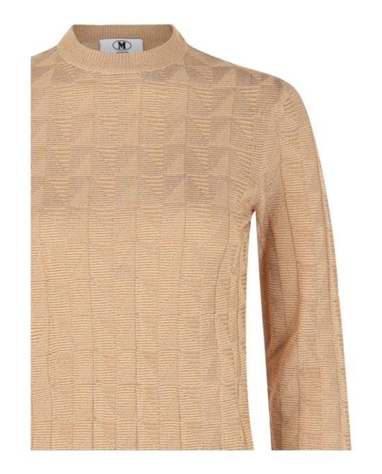  엠 미쏘니 니트웨어 S23UN04 BK042U L1038 70002 L Neutrals - M MISSONI