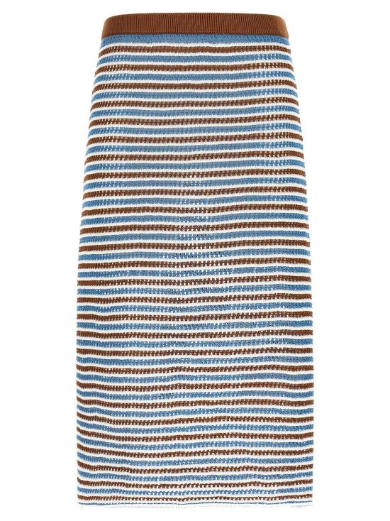 26SS 마르니 스커트 GOMD0128Q0UFCB35CRM30