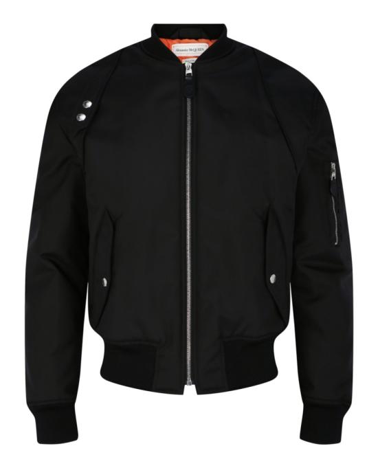  알렉산더 맥퀸 봄버 자켓 682928 QSR15 1000 00002 44 Black