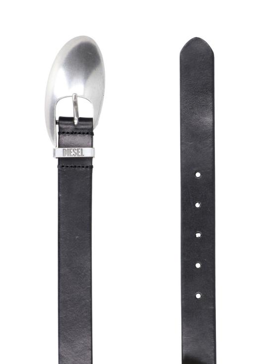  디젤 가죽 벨트 B 1 Dr  블랙 - DIESEL