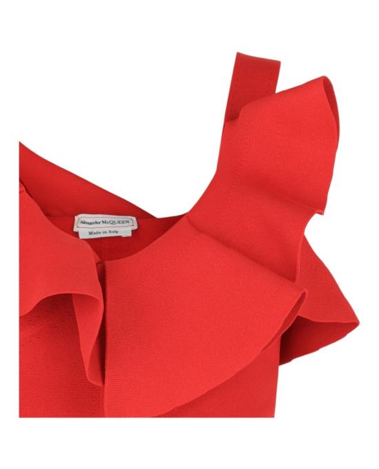  알렉산더 맥퀸 탑 710227 Q1A3F 6040 60874 S Red - ALEXANDER MCQUEEN