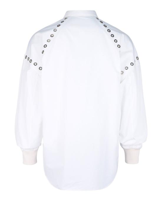  알렉산더 맥퀸 긴팔 셔츠 726025 QUN37 9000 10002 15 White - ALEXANDER MCQUEEN