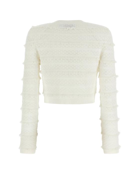 26SS 셀프 포트레이트 니트웨어 9154901 White - SELF PORTRAIT