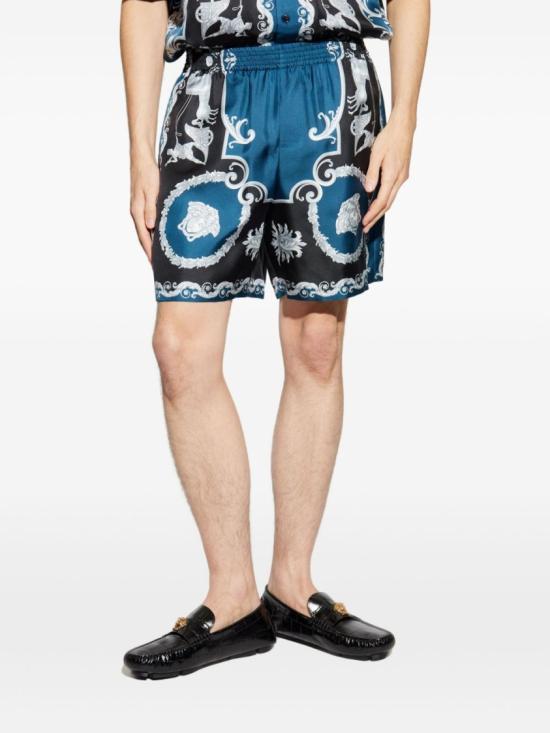 26SS 베르사체 숏팬츠 1022225 1A16096 5BE50 Blue - VERSACE