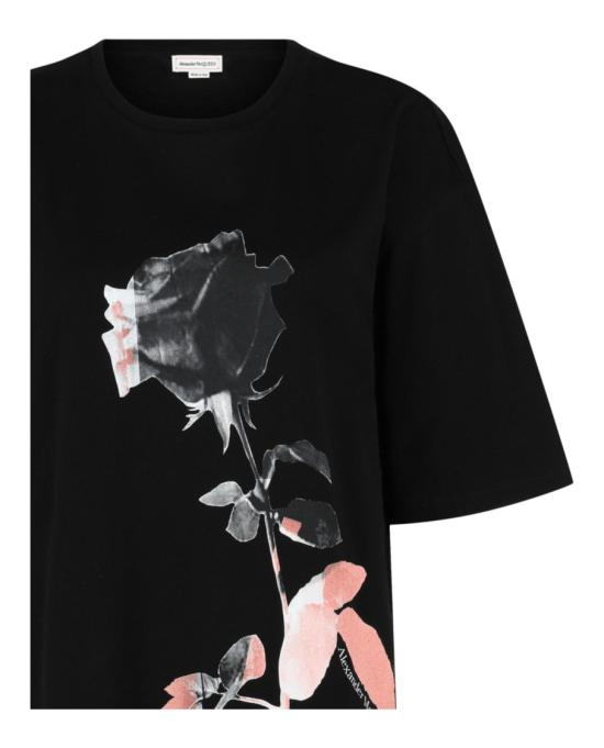  알렉산더 맥퀸 탑 653557 QZACS 0901 00002 46 Black - ALEXANDER MCQUEEN