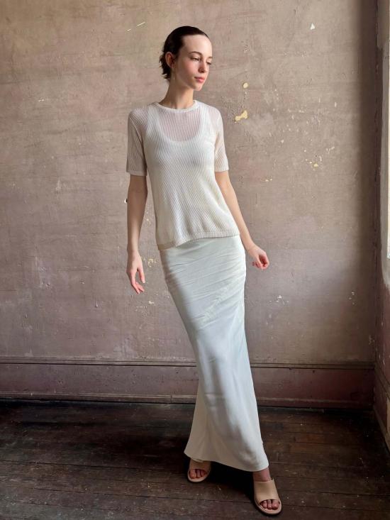  티더블유피 반팔 티셔츠 Twp  스웨터 아이보리 - TWP