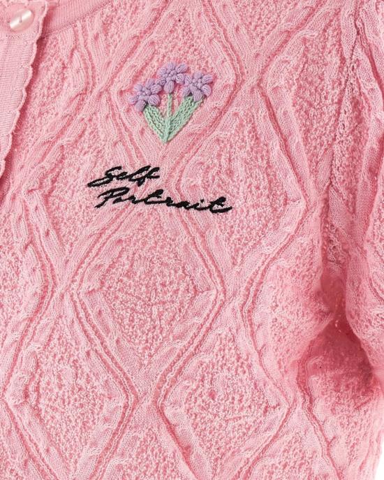 26SS 셀프 포트레이트 니트웨어 4280095 Pink - SELF PORTRAIT