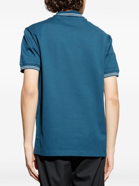 26SS 베르사체 폴로 티셔츠 1013910 1A09860 1UO60 Blue - VERSACE