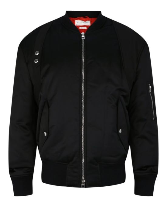  알렉산더 맥퀸 봄버 자켓 615628 QQR32 1000 00002 46 Black