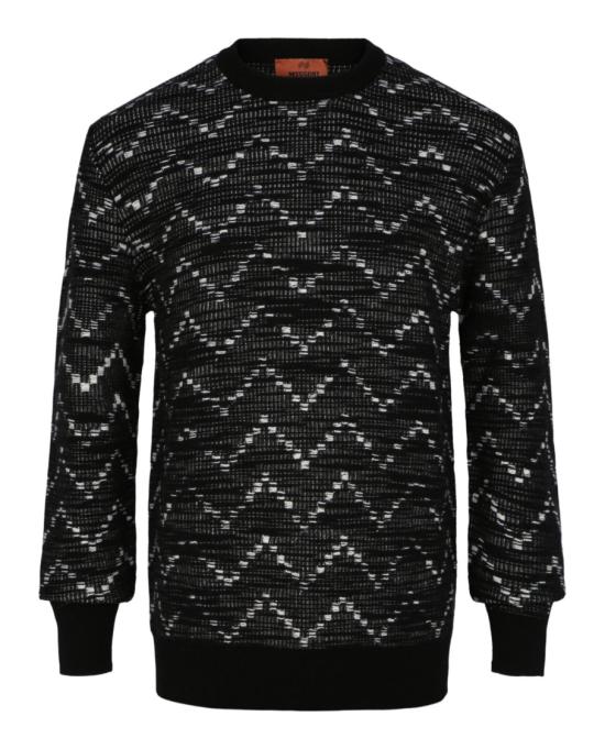  엠 미쏘니 스웨터 S24UN0C BK01DD S91QS 00833 L Black