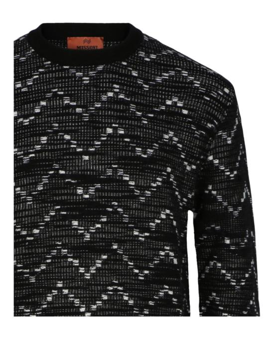  엠 미쏘니 스웨터 S24UN0C BK01DD S91QS 00833 L Black - M MISSONI