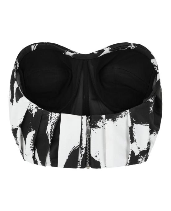  알렉산더 맥퀸 탑 708961 QCAFG 1090 00008 36 Black - ALEXANDER MCQUEEN