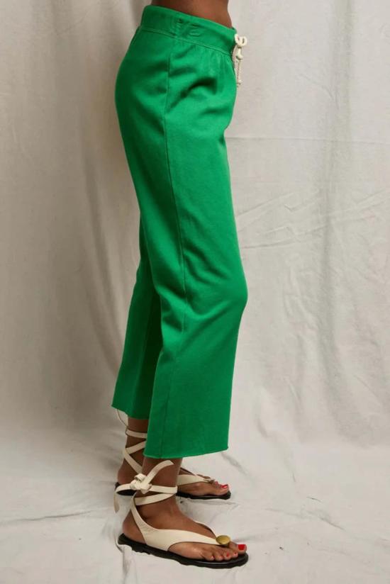  퍼펙트 화이트 티 스트레이트 팬츠 자메이카 스웨트팬츠 그래스 - PERFECT WHITE TEE