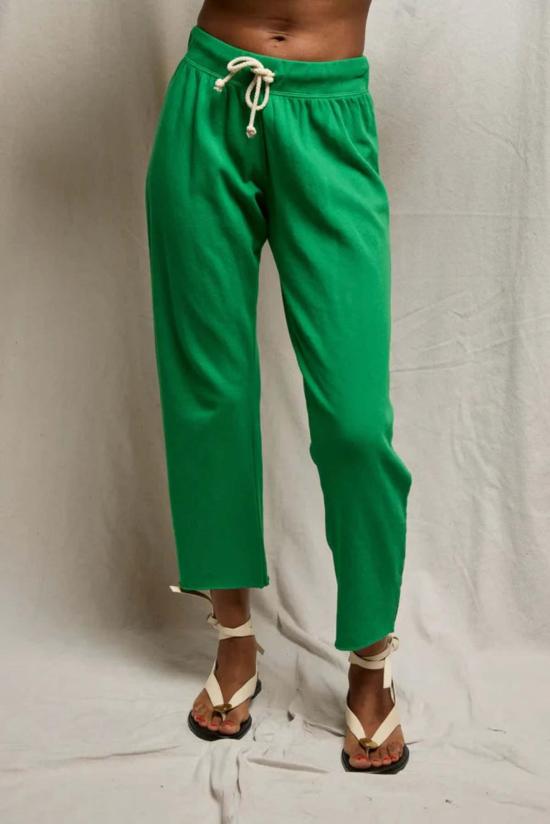  퍼펙트 화이트 티 스트레이트 팬츠 자메이카 스웨트팬츠 그래스 - PERFECT WHITE TEE