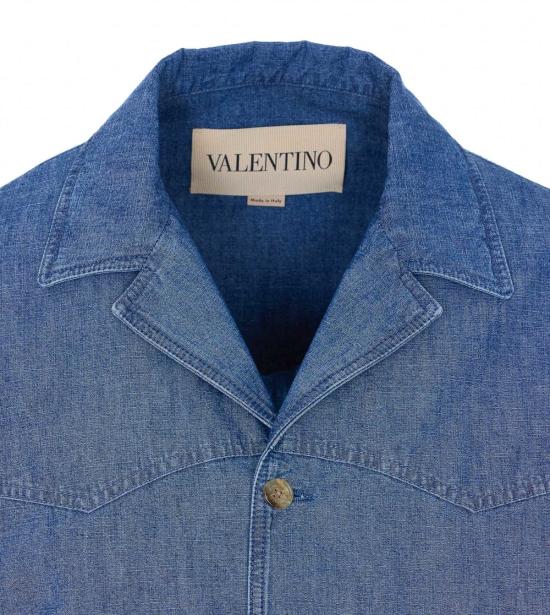  발렌티노 가라바니 데님 팬츠 데님 셔츠 블루 - VALENTINO GARAVANI