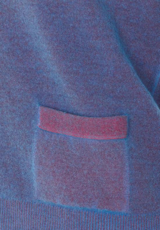  마르지엘라 가디건 메종  카디건 블루 - MAISON MARGIELA