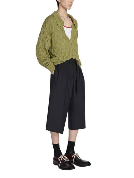  드리스 반 노튼 팬츠 Dries Van Noten 벨트  블랙 - DRIES VAN NOTEN