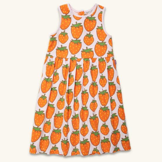  [키즈] Mon Coeur 원피스 키즈 몽쿠르 딸기 탱크탑 재활용 면 드레스