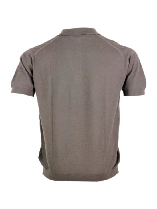26SS 존스메들리 폴로 티셔츠 ROTH SS BGM Beige musk - JOHN SMEDLEY