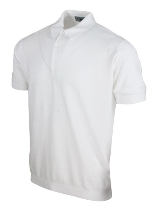 26SS 존스메들리 폴로 티셔츠 ROTH SS WHITE White - JOHN SMEDLEY