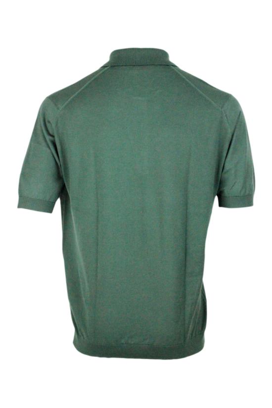 26SS 존스메들리 폴로 티셔츠 ISIS ISPALM Green - JOHN SMEDLEY