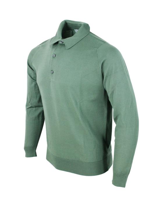 26SS 존스메들리 폴로 티셔츠 BRADWELL LS PALM Green - JOHN SMEDLEY