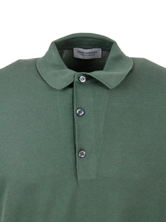 26SS 존스메들리 폴로 티셔츠 ROTH SS PALM Green - JOHN SMEDLEY