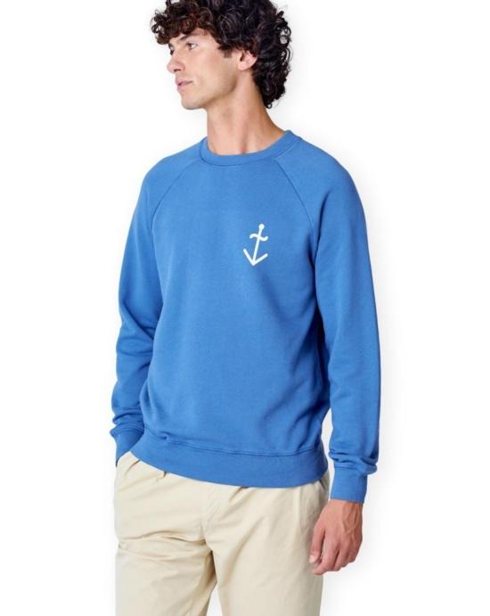 26SS 라파즈 긴팔 티셔츠 SS260080210 INDIGO OFF WHITE LOGO Blue - LA PAZ