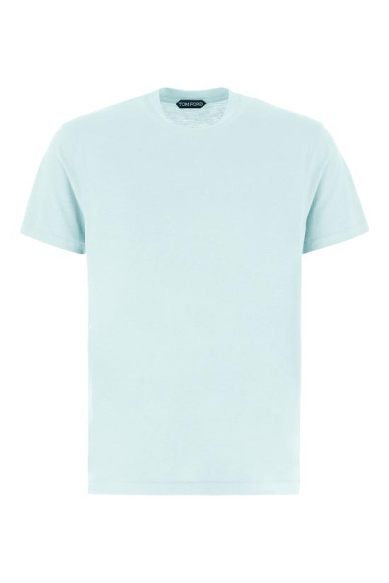 26SS 톰포드 반팔 티셔츠 JCS026JMC084 UAG ICE BLUE