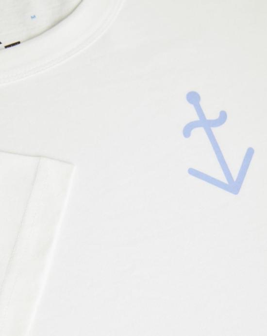 26SS 라파즈 셔츠 SS260080220 OFF WHITE WIND BLUE LOGO Beige - LA PAZ